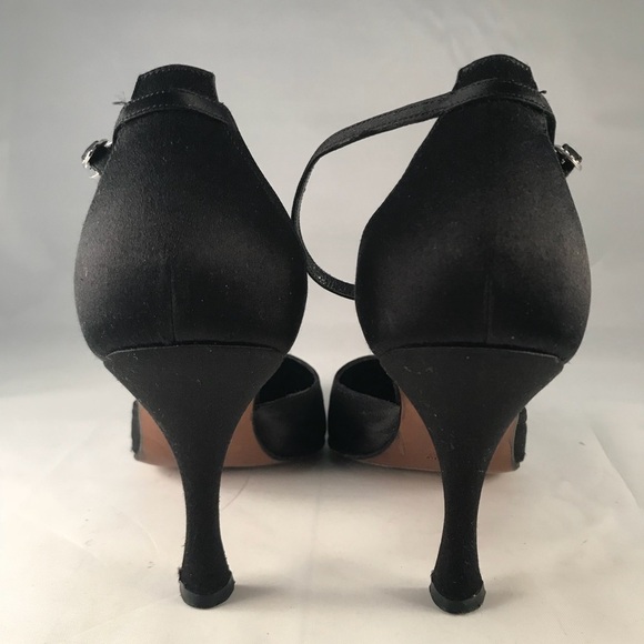 Dior Silk/Satin Rhinestone Heels- Size 8 - Picture 6 of 8